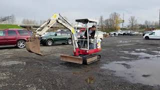 Takeuchi TB016 Hydraulic Mini Excavator [upl. by Nork808]