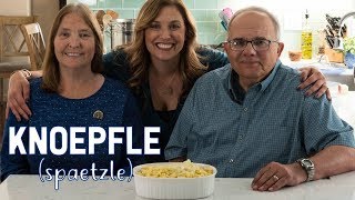 Knoepfle  Swiss Spaetzle Recipe [upl. by Sidoma]