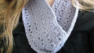 How to crochet a quick and easy cowl  snood  all sizes [upl. by Ahsiet917]