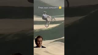 THAT WAS SMOOTH 🥳 bmx bike trick fypage [upl. by Llennehc]