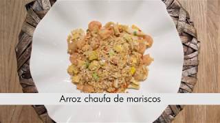 Arroz chaufa de mariscos [upl. by Ariom]