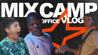 A DAY AT MIX CAMP  OFFICE VLOG PT 4 [upl. by Beryl209]