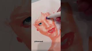 ★ a marker portrait process ★ [upl. by Ano]