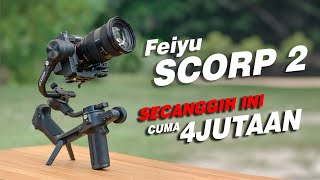 Punya AI ini GIMBAL Kamera Mirrorless Terbaik di Bawah 5 JUTA Feiyu SCORP 2 [upl. by Nils]