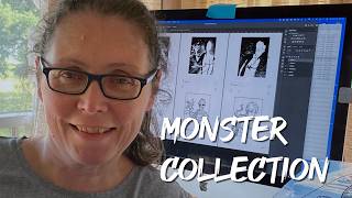 How I Crafted My Monster Collection Serigraphs [upl. by Allin]