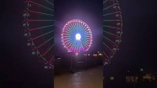 Riesenrad Grömitz am Abend Lichtshow einfach genial [upl. by Vena]