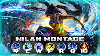 NEW NILAH MONTAGE ON S14  BEST MOMENTS [upl. by Nohsauq607]