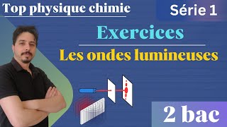 exercices les ondes lumineuses 2 bac série 1 [upl. by Mauer]