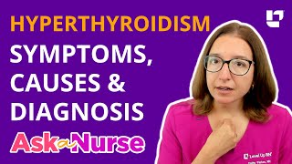 Hyperthyroidism Overactive Thyroid Symptoms Causes amp Diagnosis  Ask A Nurse  LevelUpRN [upl. by Adnov840]