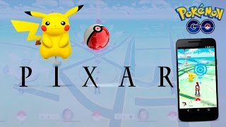 Funny Pokemon Go Spoof Pixar Logo [upl. by Eentrok]