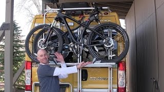 Using the Fiamma RV Bike Rack [upl. by Skiba]