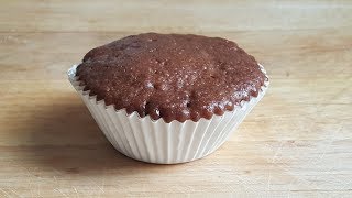 Muffins in der Mikrowelle selber machen  Nutella Muffins Rezept [upl. by Alleiram695]