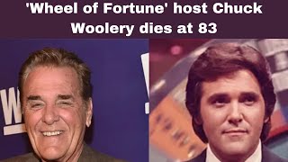 Chuck Woolery original Wheel of Fortune host dies at 83  Chuck Woolery dies at 83 [upl. by Bunde]