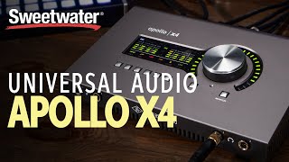 Universal Audio Apollo x4 Audio Interface Overview [upl. by Brigette]