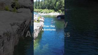 One of the best cliff diving and swimming holes on Vancouver Island BC Canada Like and Subscribe [upl. by Padriac]