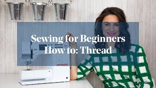 How to Thread a Janome Sewing Machine  Step by Step for Beginners [upl. by Asseniv]