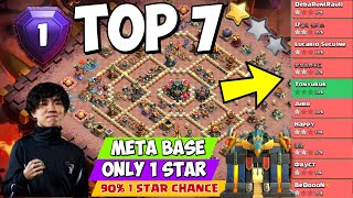 New TOP 7 Th17 WAR Base With LINKS Th17 Anti 2 Stars WAR BASE Link  New Best Th17 War Base 2024 [upl. by Lawlor]