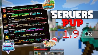 Servidores PvP 19 No Premium Por fin XD  Skywars Bedwars Survival Practice PvP y FFA 19 [upl. by Fita]