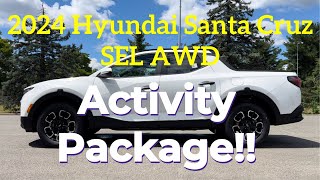 2024 Hyundai Santa Cruz SEL AWD The BEST SAV To Buy [upl. by Baoj]