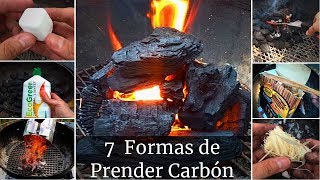 7 formas de prender Carbón  La Capital [upl. by Tirrell]