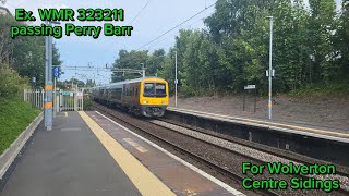 Ex WMR 323211 passing Perry Barr for Wolverton Centre Sidings  bonus 350 clip [upl. by Dav162]