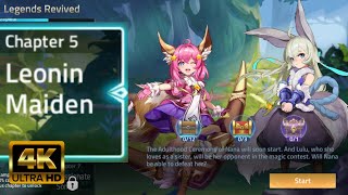 Legends Revived CHAPTER 5  LEONIN MAIDEN Mobile Legend Adventure Walkthrough [upl. by Oflodur]