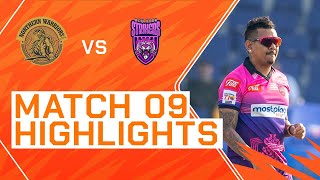 2023 Abu Dhabi T10 Match 9 Highlights Northern Warriors vs New York Strikers  Season 7 [upl. by Ahsitel449]