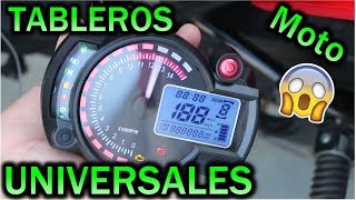 TABLEROS UNIVERSALES PARA MOTO Y COMO COMPRAR EN GEAR BEST  BLITZ RIDER [upl. by Winther]