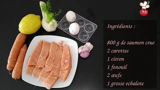 Terrine de Saumon en moins de 30 min saumon recette recettefacile [upl. by Fillbert984]