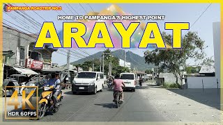 ARAYAT Pampanga Road Trip No 3  The municipality home to the popular Mt Arayat  4K [upl. by Aztilem]