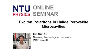 Exciton Polaritons in Halide Perovskite Microcavities [upl. by Sikram477]