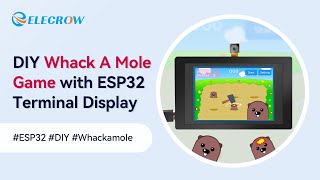 DIY Whack A Mole Game with LVGL and ESP32 Terminal Display [upl. by Cheatham]