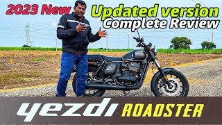 Yezdiல இப்படி ஒரு Bikeஆ 😳Yezdi Roadster new updates 2023 JawaMotorcycles [upl. by Surtemed]