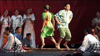 Philippine Folk dance  Tinikling partner  slow [upl. by Redmund]