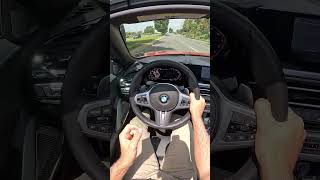 The BMW Z4 M40i Exhaust is Ridiculous POV Drive shorts [upl. by Amikan]