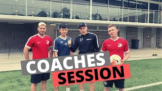 IMPROVE PASSING TECHNIQUE  Coaches Training Session  Joner Football [upl. by Silberman]