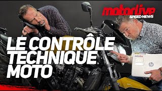 Tout savoir sur le contrôle technique moto 2024   SPEED NEWS [upl. by Kevyn]