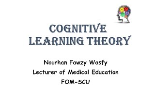 Cognitive Learning Theory [upl. by Rannug]