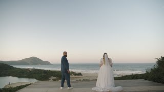 Casamento na Praia do Rosa  Tiziana e Matheus  Trailer [upl. by Iem]