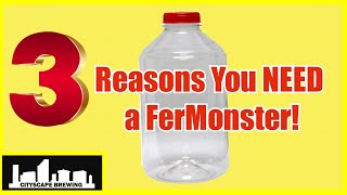 Top 3 Reasons to buy a FerMonster Fermenter [upl. by Arodaeht]