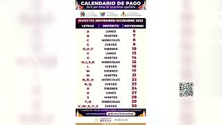 Calendario de pago pensión bienestar [upl. by Leuneb]