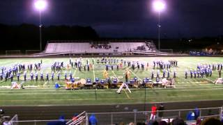 2014 Hilliard Davidson Wildcat Marching Band at State Finals 1 of 3 [upl. by Cece]