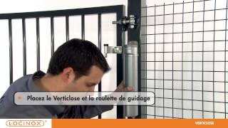 Locinox  VERTICLOSE  Ferme porte réglable [upl. by Uzia]