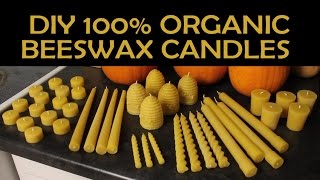 DIY Beeswax Candles [upl. by Rothberg]