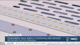 Cape Coral lighting business develops air filter designed to destroy Covid19 other pathogens [upl. by Gelya]