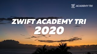 Zwift Academy Tri 2020  Fast Track Your Fitness  Zwift [upl. by Aeriela979]