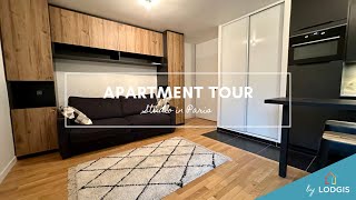 Apartment Tour  Furnished 30m2 in Paris – Ref  11824698 [upl. by Broeker]