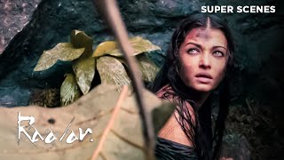 Sita Shouts out of Agony   Raavan Movie Scenes  Abhishek Bachchan  Aishwarya Rai  Vikram [upl. by Chipman]