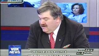 ROMANIA ALBNEGRU  VRAJITORIA DIN POLITICA  Emil Strainu Lucian Iordanescu VOXdivx [upl. by Panthia799]