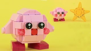 How to Build LEGO Kirby  Custom Nintendo LEGO Build by Paganomation [upl. by Aremus936]